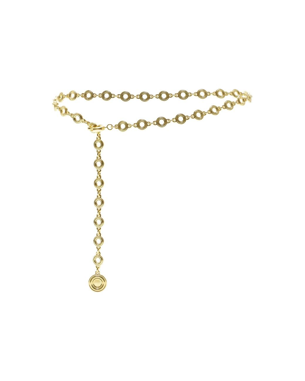 DEHANCHE White Elysées Chain Belt