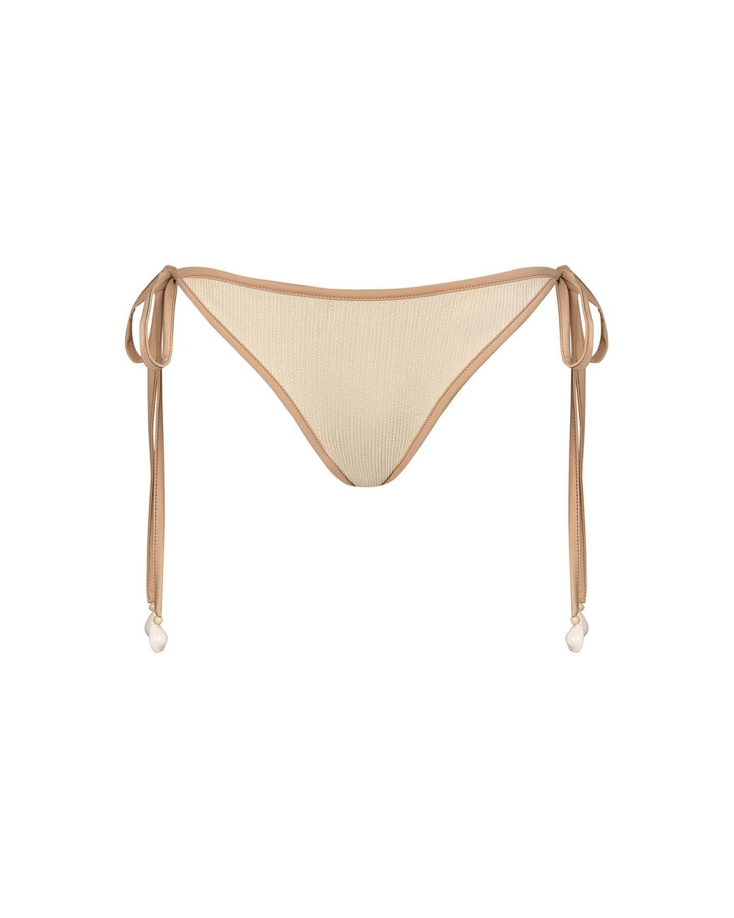 Johanna Ortiz White Spiritual Retreat Bikini Bottom