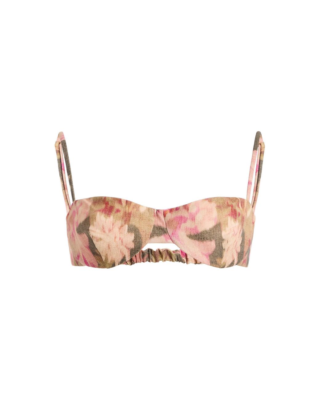 Juillet Pink Ingrid Bikini Top