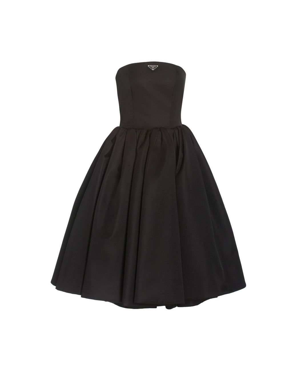 Prada white strapless dress cheap