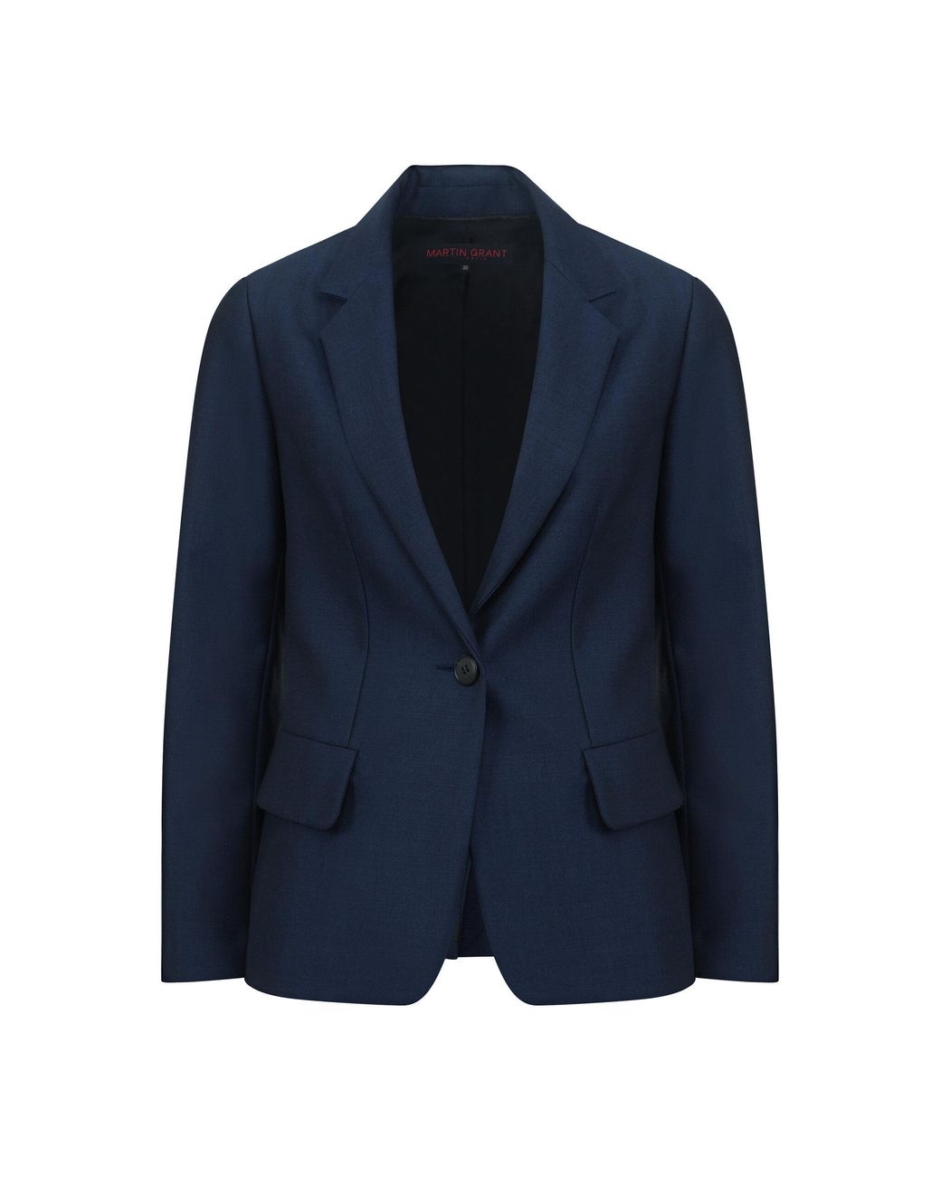 Martin Grant Blue Garcon Wool Jacket