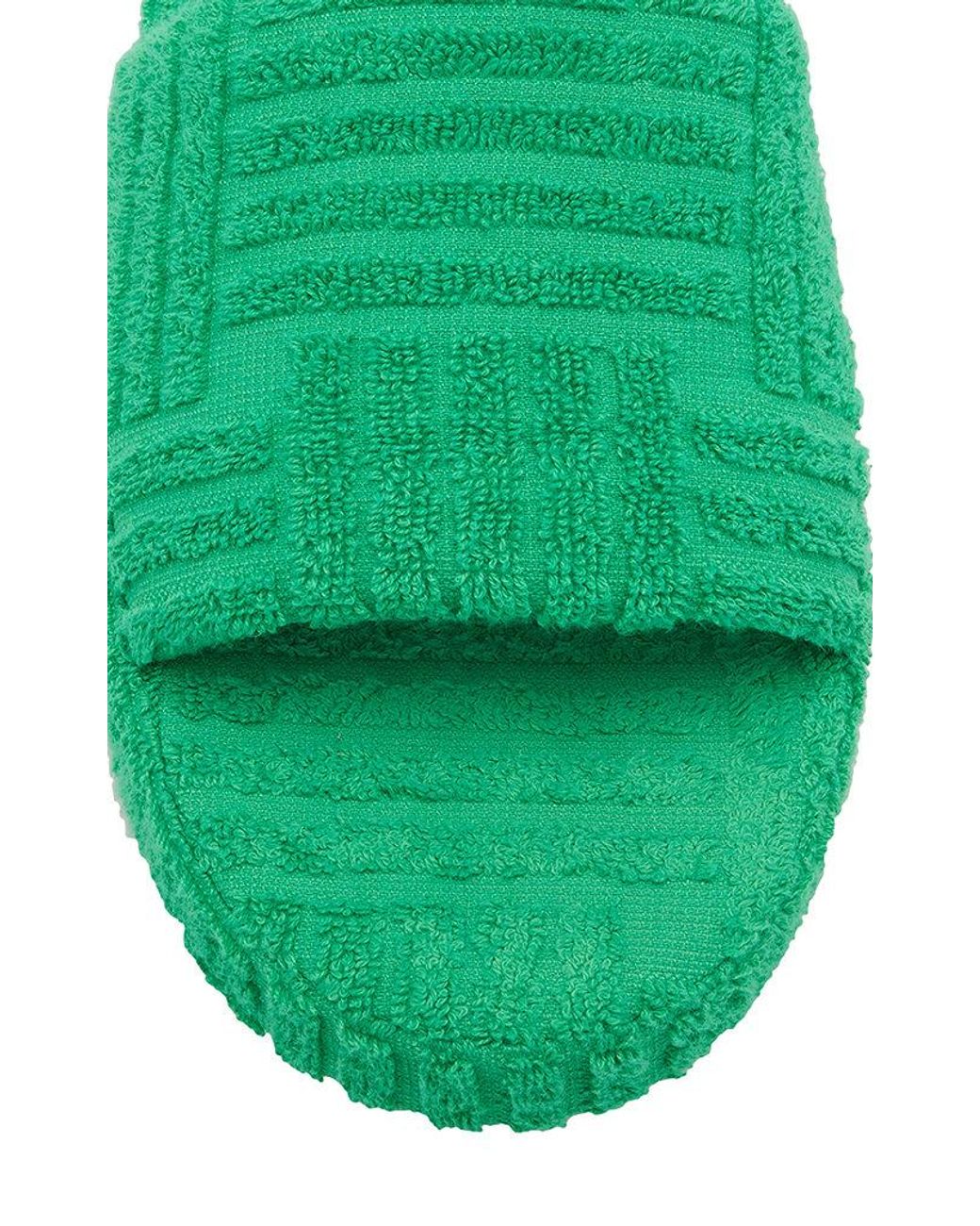 Bottega Veneta Resort Slippers in Green | Lyst