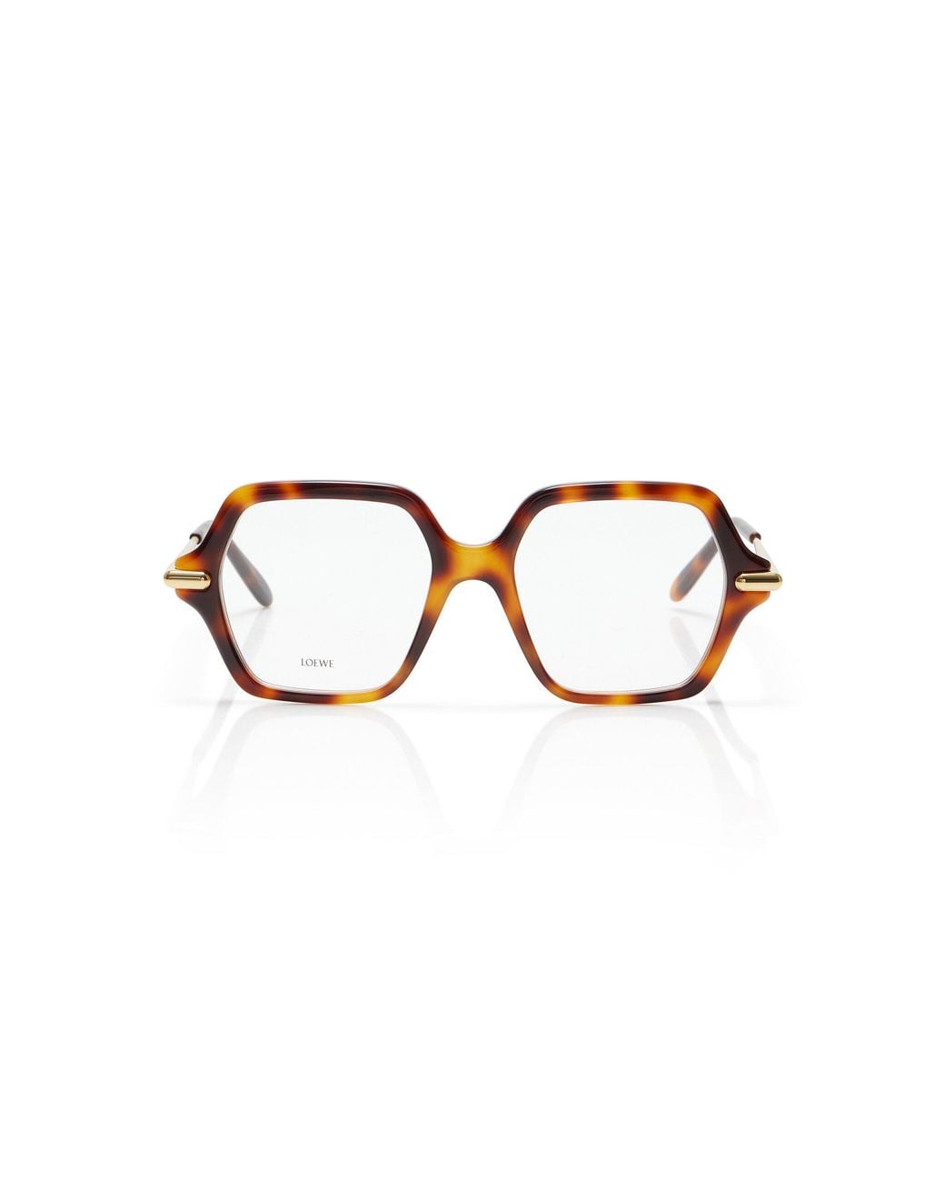 Loewe Brown Slim Square-frame Acetate Optical Glasses