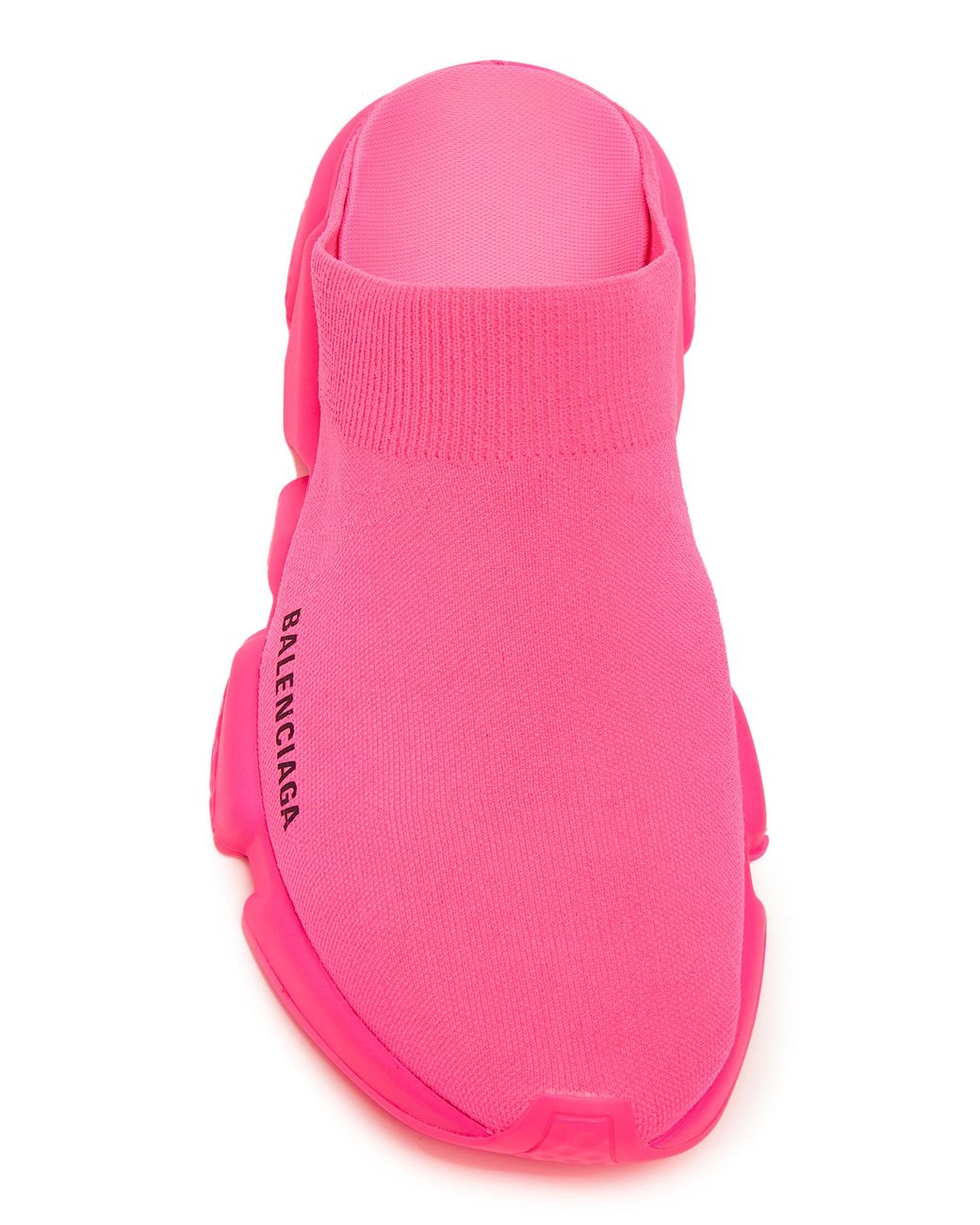 Balenciaga Kid's Knit Sock Trainer Sneakers, Pink - Bergdorf Goodman