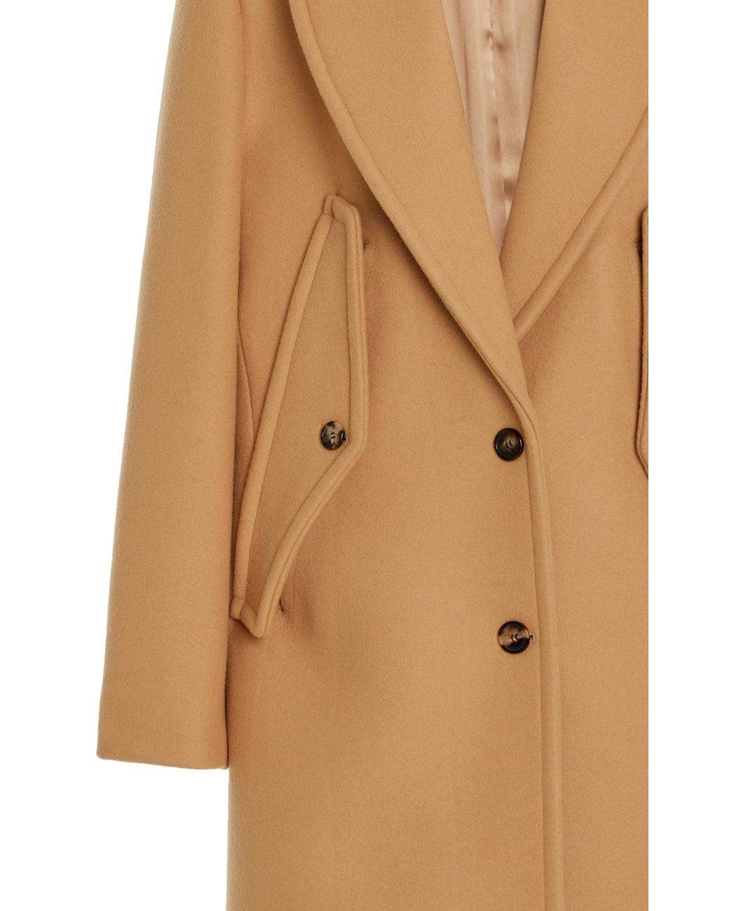 Michael kors outlet camel wool coat