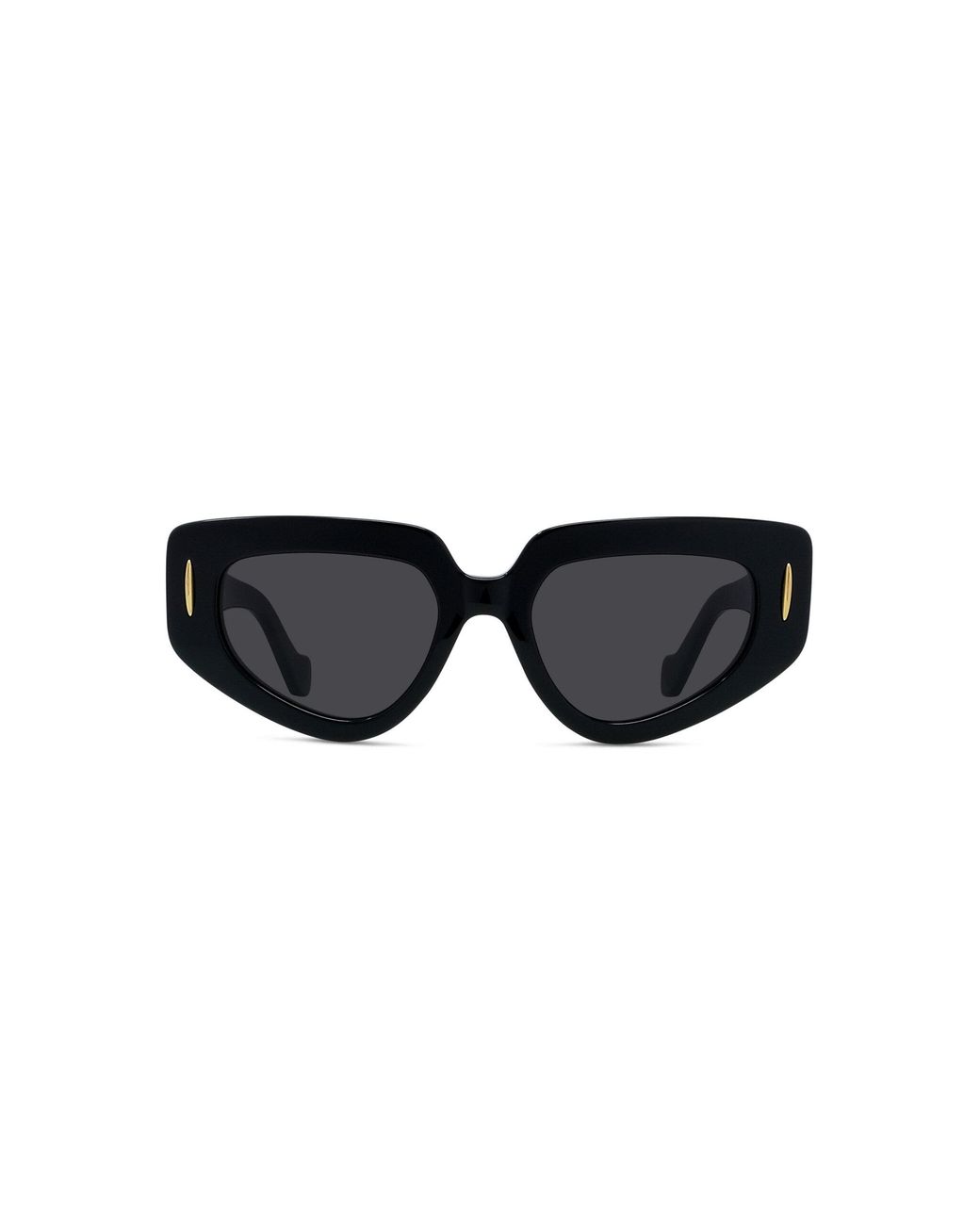 Loewe Black Anagram Square-Frame Acetate Sunglasses