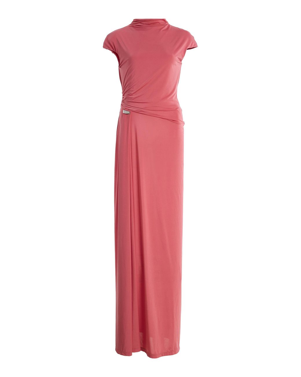 paris georgia event matte jersey nomi dress Basics Maxi in Red [color:BLACK]color: