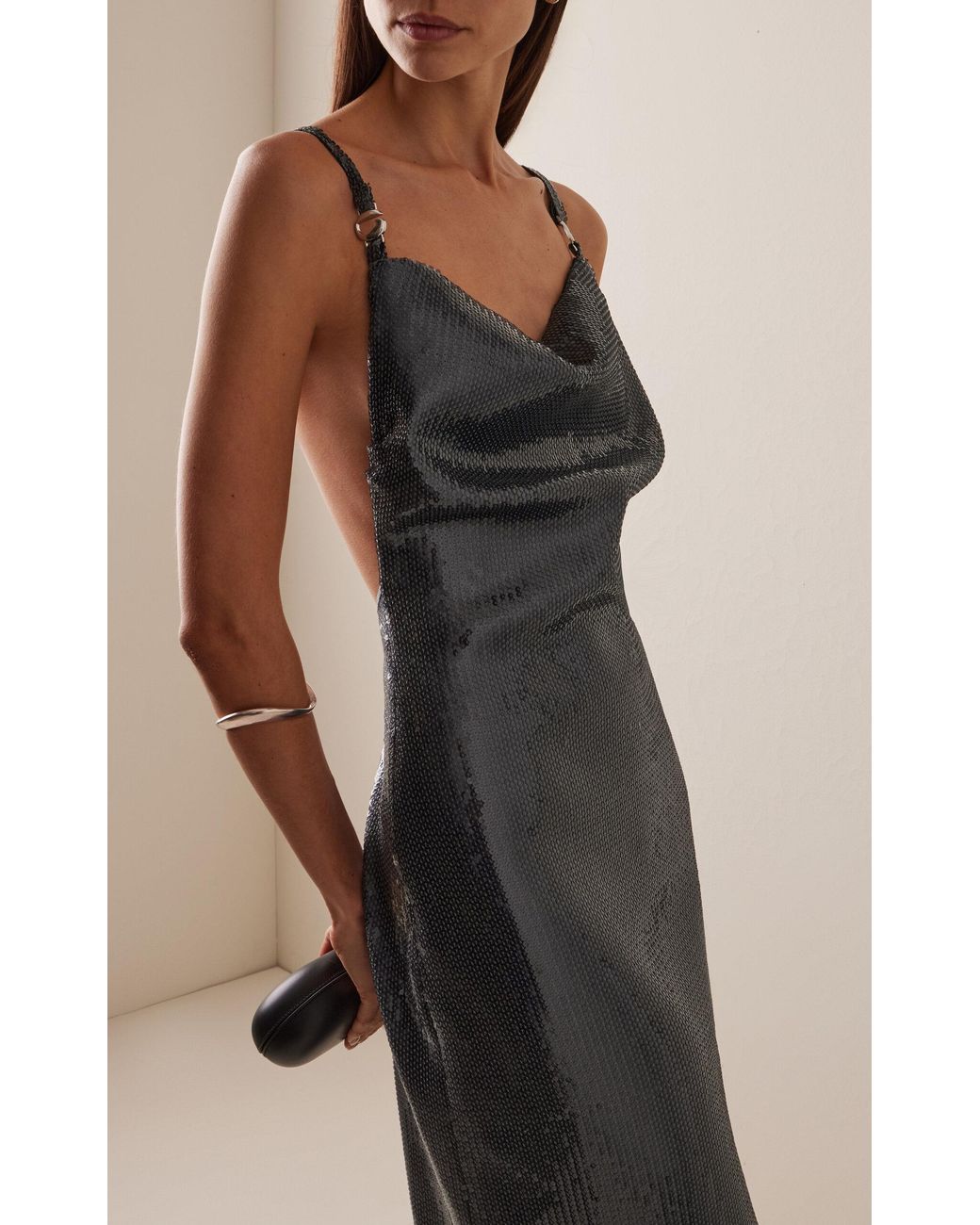 coperni sequin dress Coperni X Disney Sequin-embellished Maxi Dress