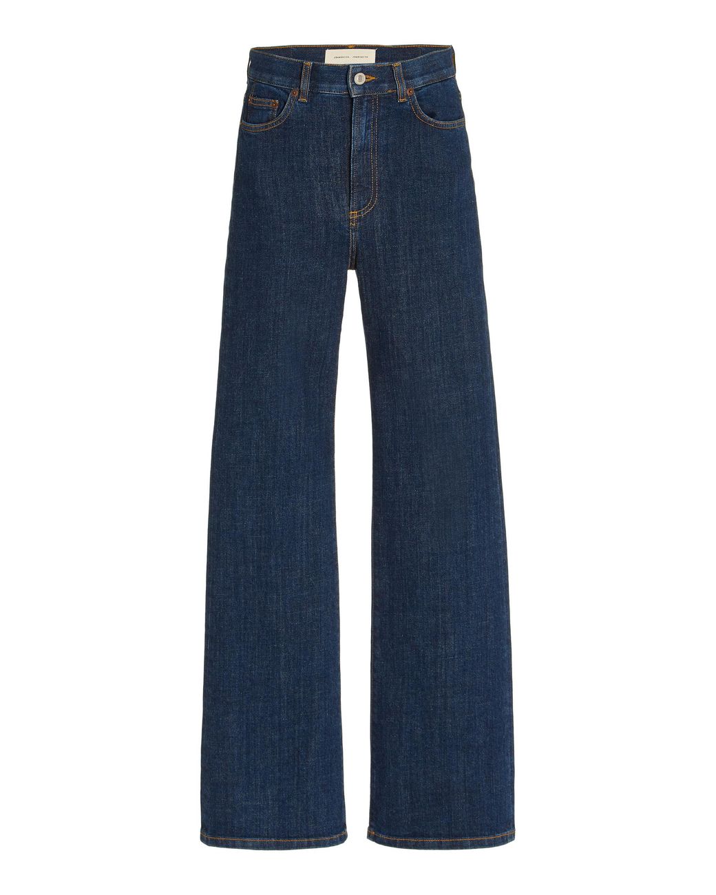 Jeanerica Blue Pyramid Stretch High-rise Flared-leg Jeans