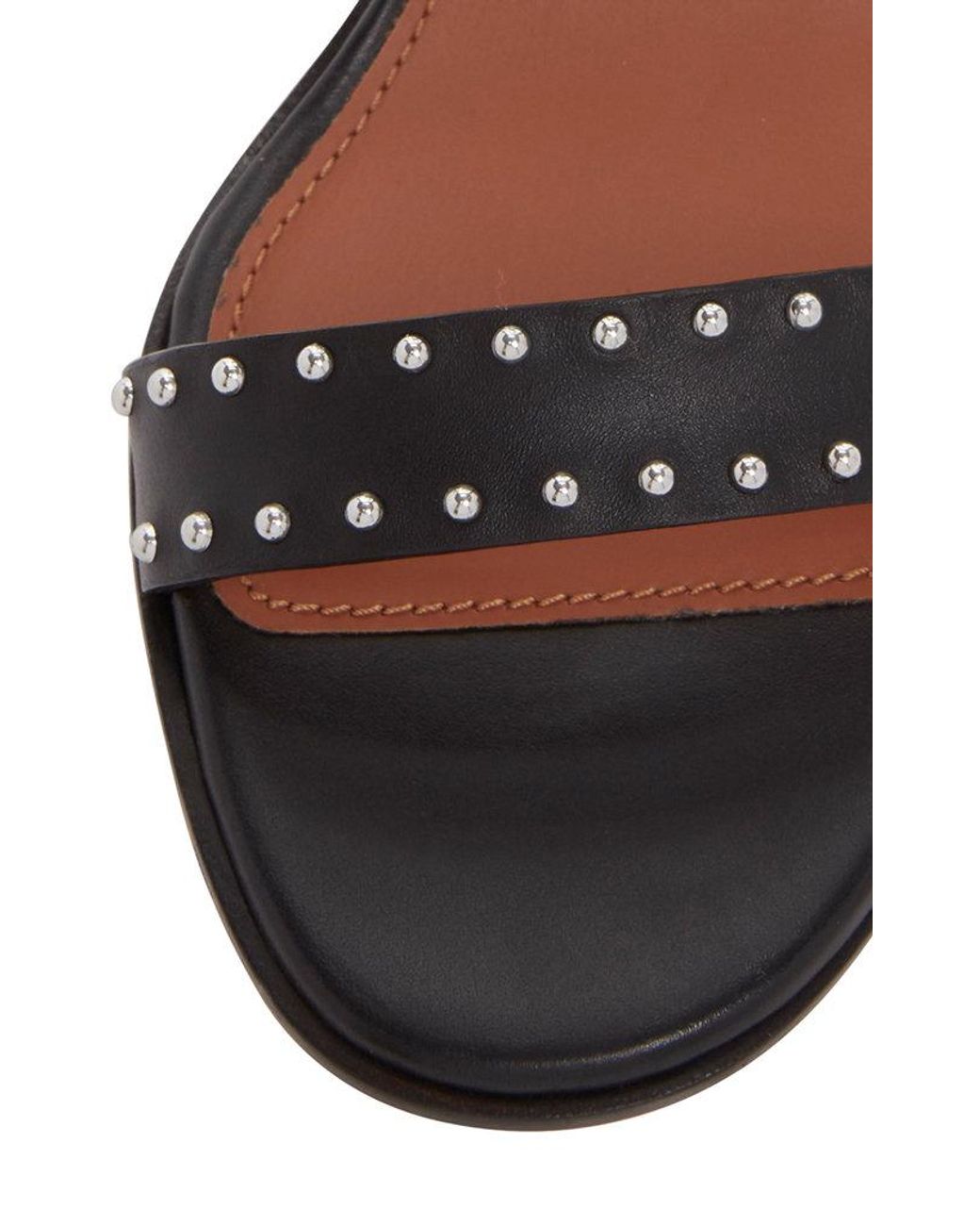 Givenchy elegant studded outlet leather sandals