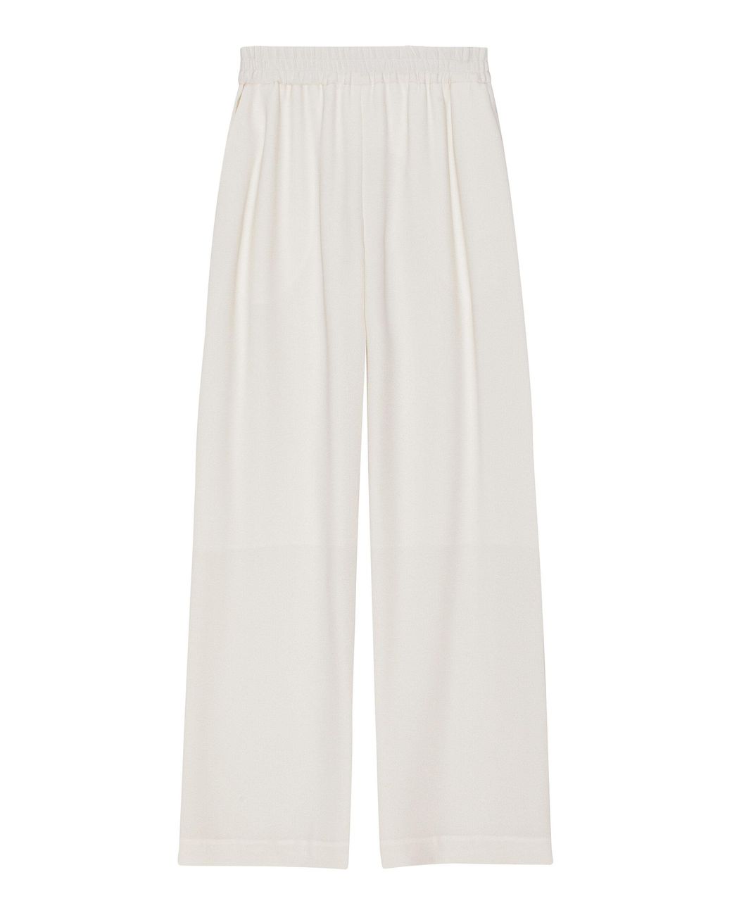Mark Kenly Domino Tan White Palmira Pants