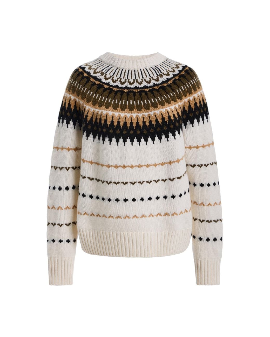 Bogner Multicolor Ina Cashmere Fair Isle Sweater