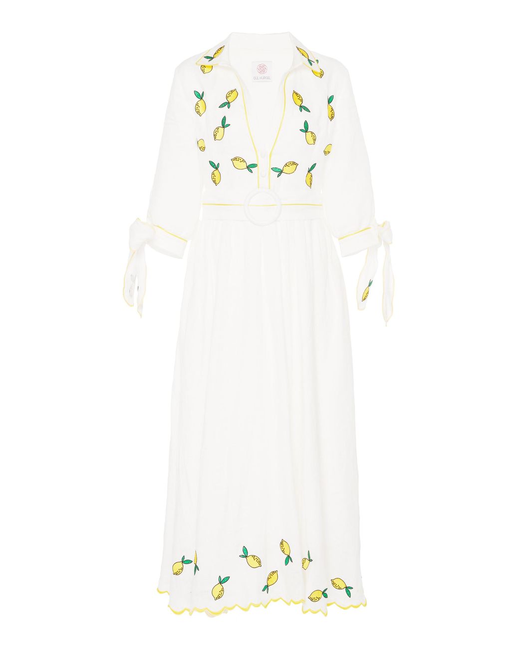 Gul hurgel lemon clearance dress