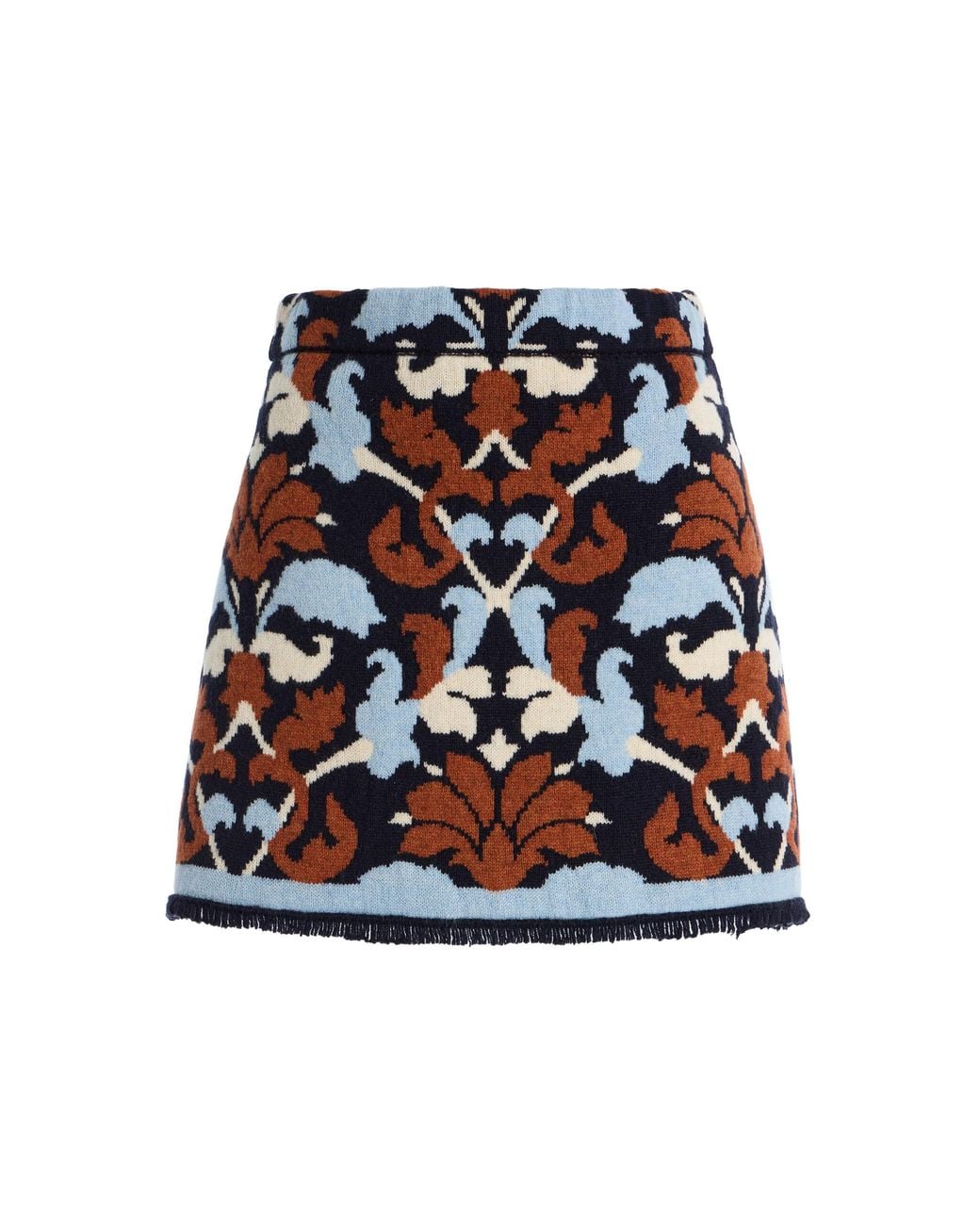 Cara Cara Black Lilabeth Merino Wool Mini Skirt