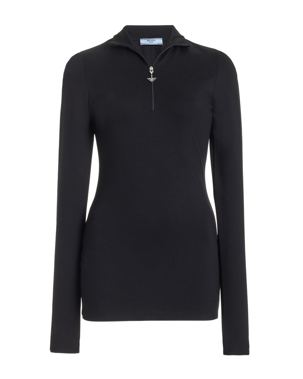 Prada Black Stretch-jersey Top
