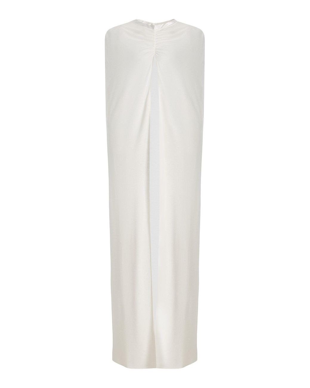 DARKPARK White Auroroa Cotton Jersey Long Cape