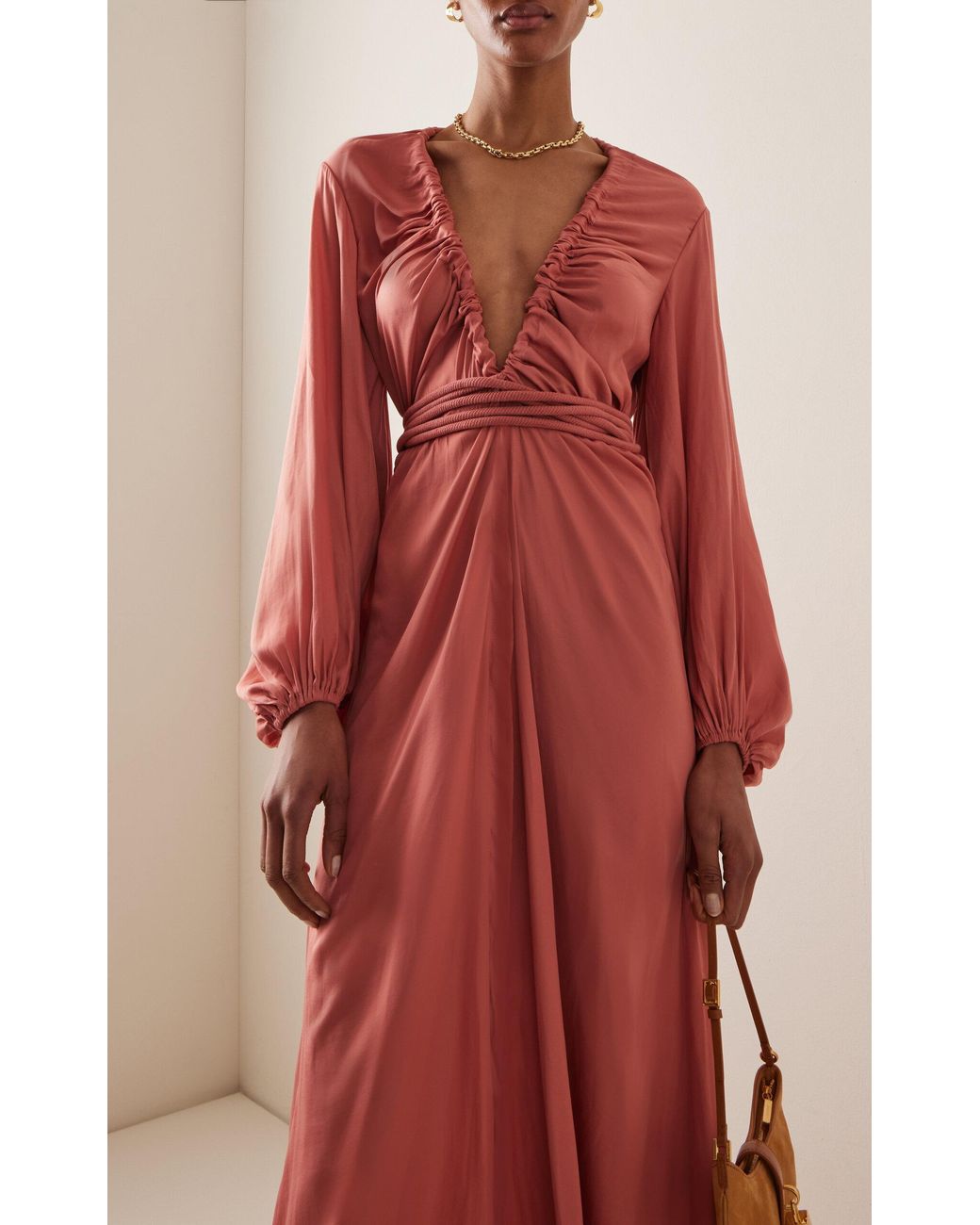 white christmas dresses Andrea Iyamah Adi Knit Kaftan main image 1