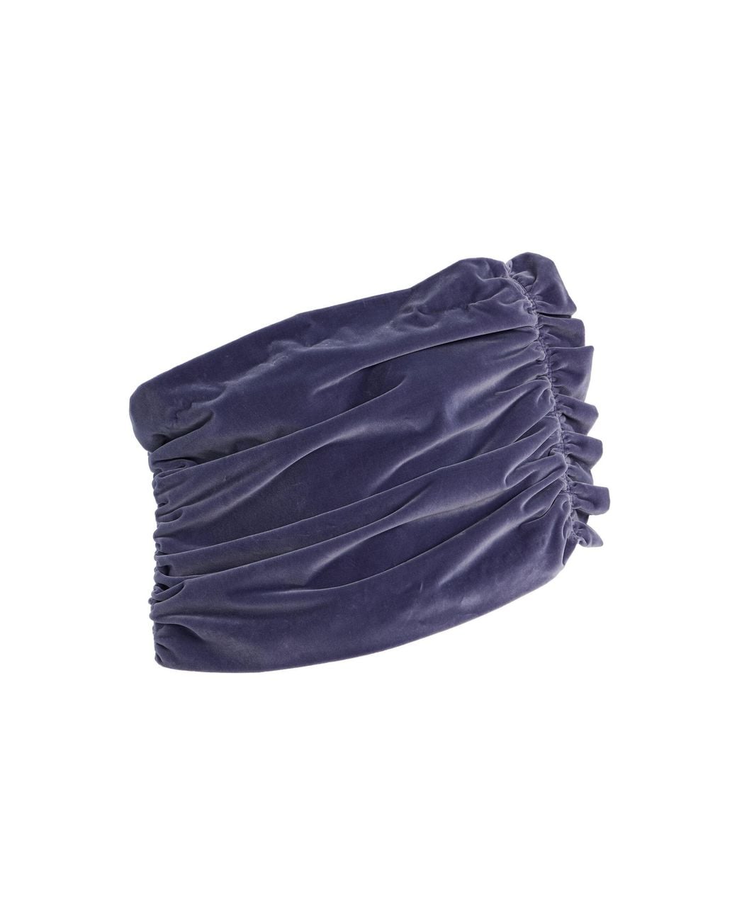 Colleen Allen Blue Exclusive Cotton Velvet Shawl