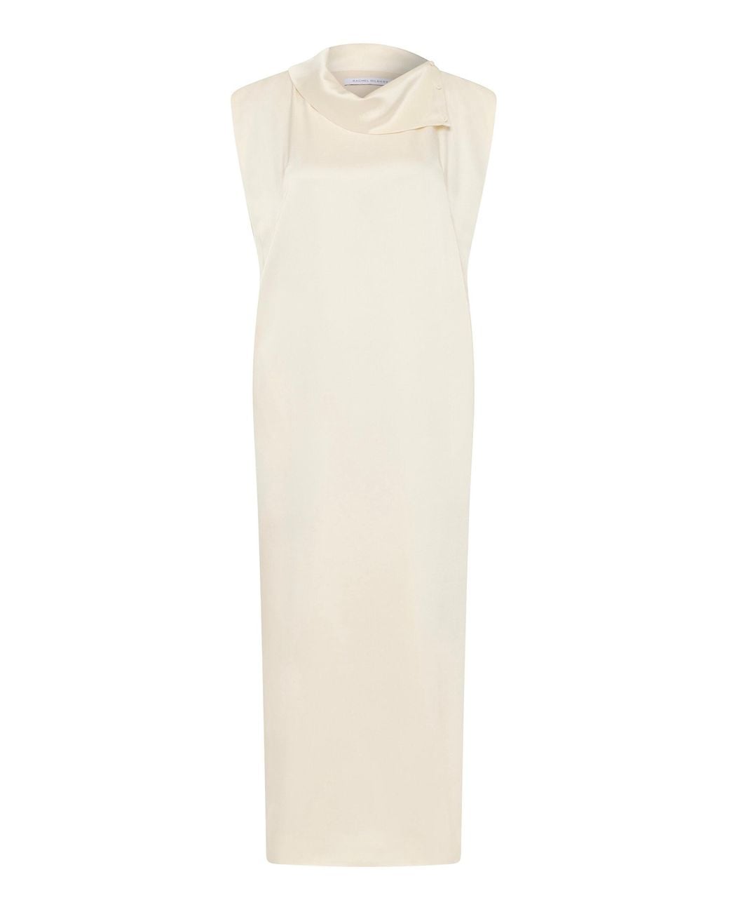 Rachel Gilbert White Leeta Midi Dress