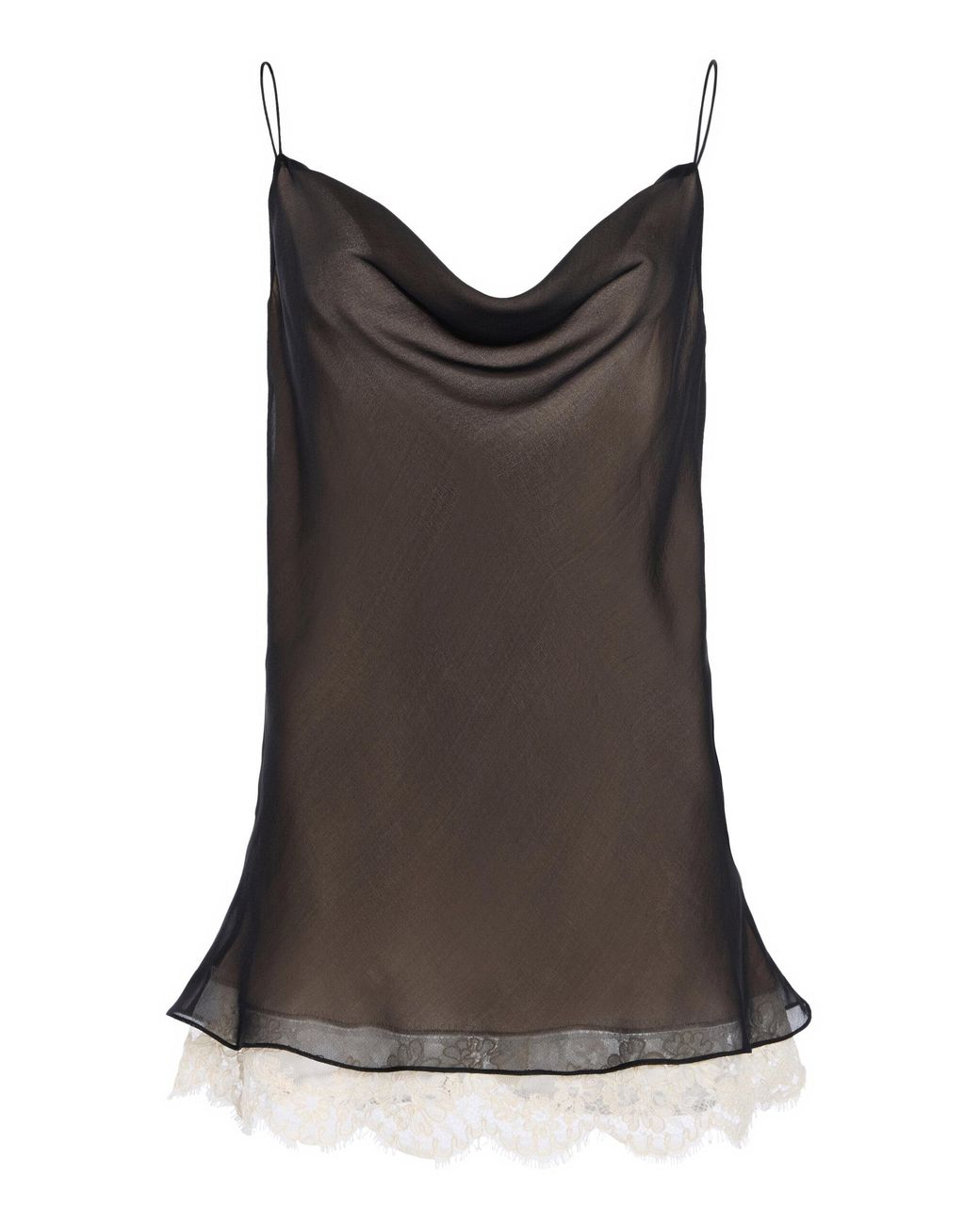 Kallmeyer Brown Zia Silk Camisole Top