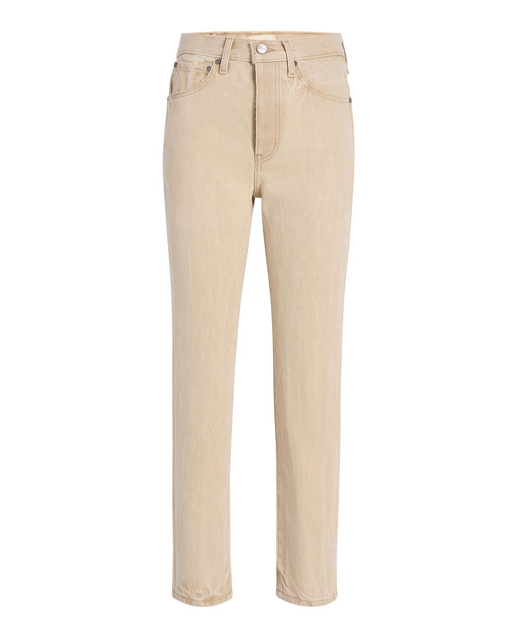 Khaite Natural Callum Dyed Cotton Denim Jeans