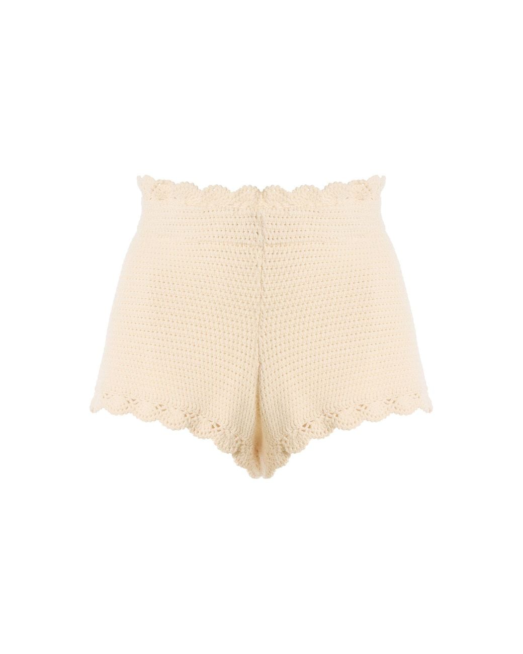 Posse Natural Dylan Crocheted Shorts