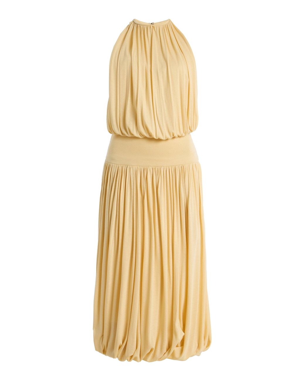 Totême Metallic Soft Gathered Dress