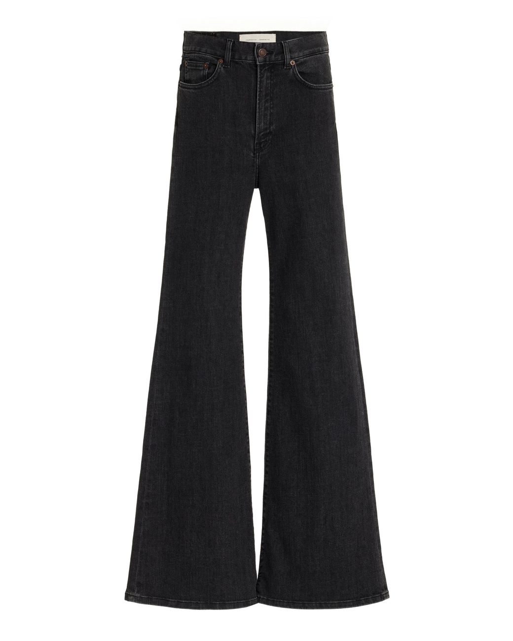 Jeanerica Fuji Stretch High-rise Super Flared-leg Jeans in Black | Lyst  Canada