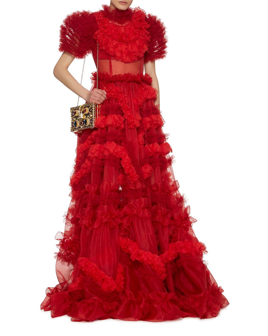D&g red dress cheap