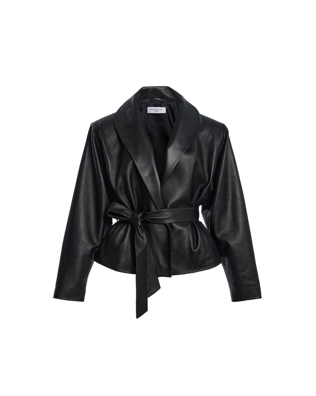 Franchise Black Madeleine Leather Jacket