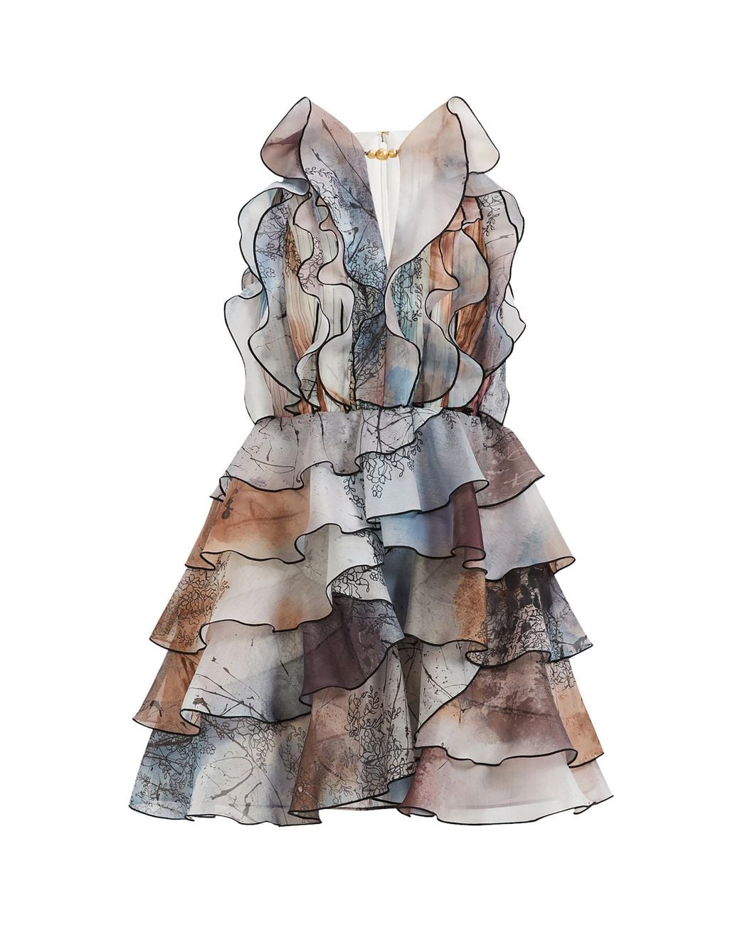 Aje. Multicolor Cleo Mini Dress