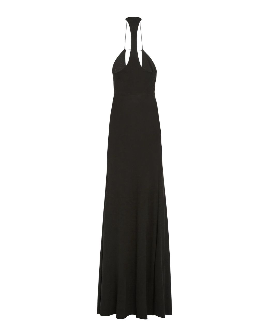Victoria Beckham Halter Maxi Dress in Black | Lyst Victoria Beckham Halter Maxi Dress in Black | Lyst