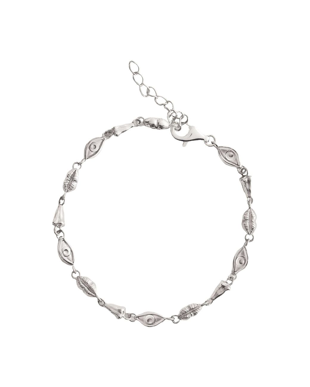 Louis Abel Metallic Sama Sterling Anklet