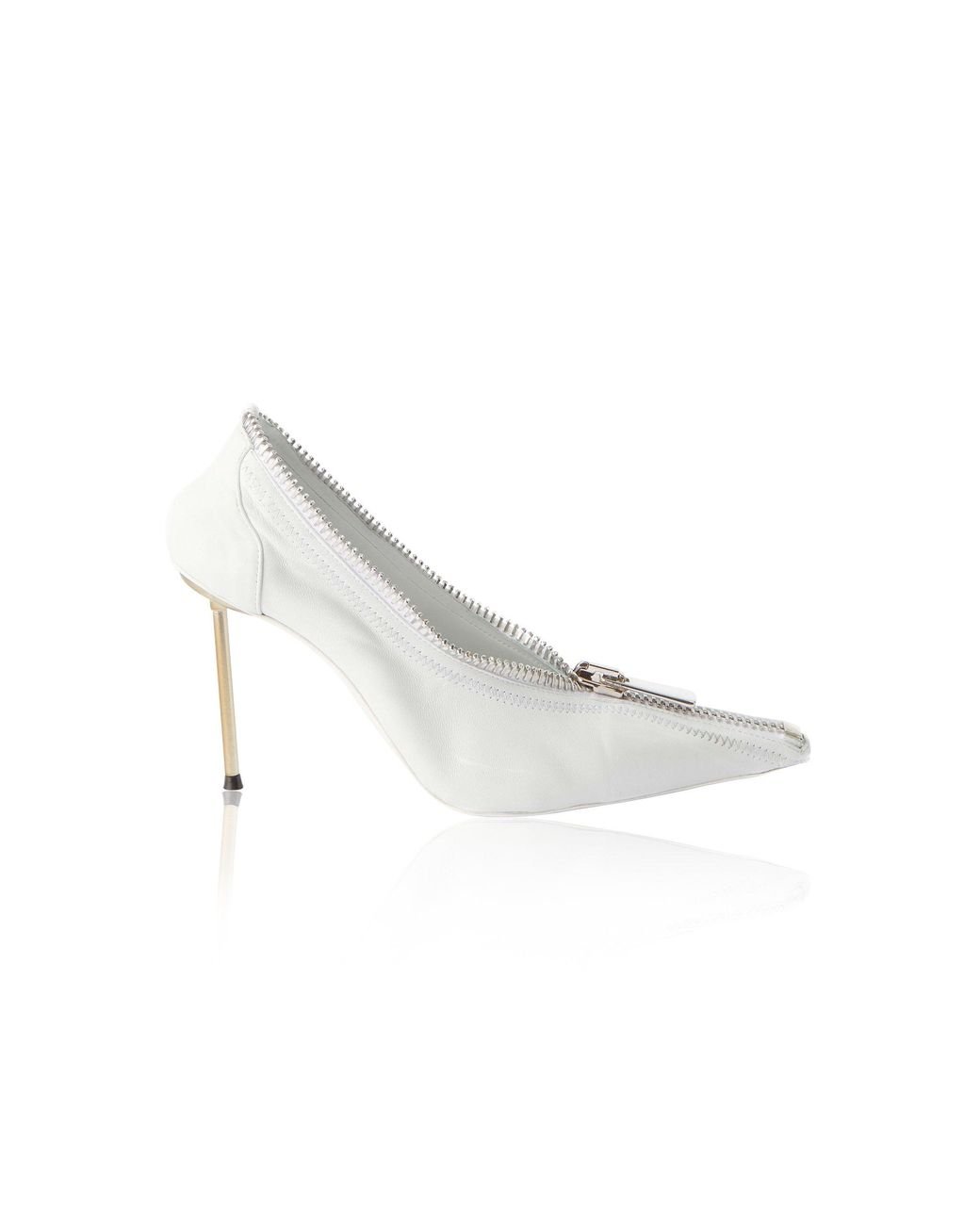 Malachi White Vinyl Ankle Boot | Heels, Fashion high heels, Womens fashion  shoes