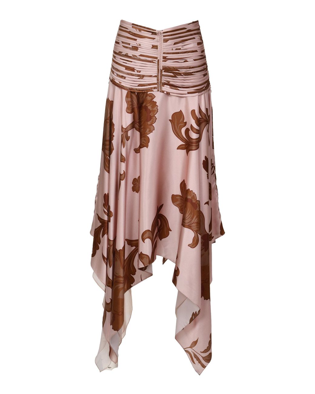 Francesca Miranda Multicolor Exclusive Erden Silk Maxi Skirt