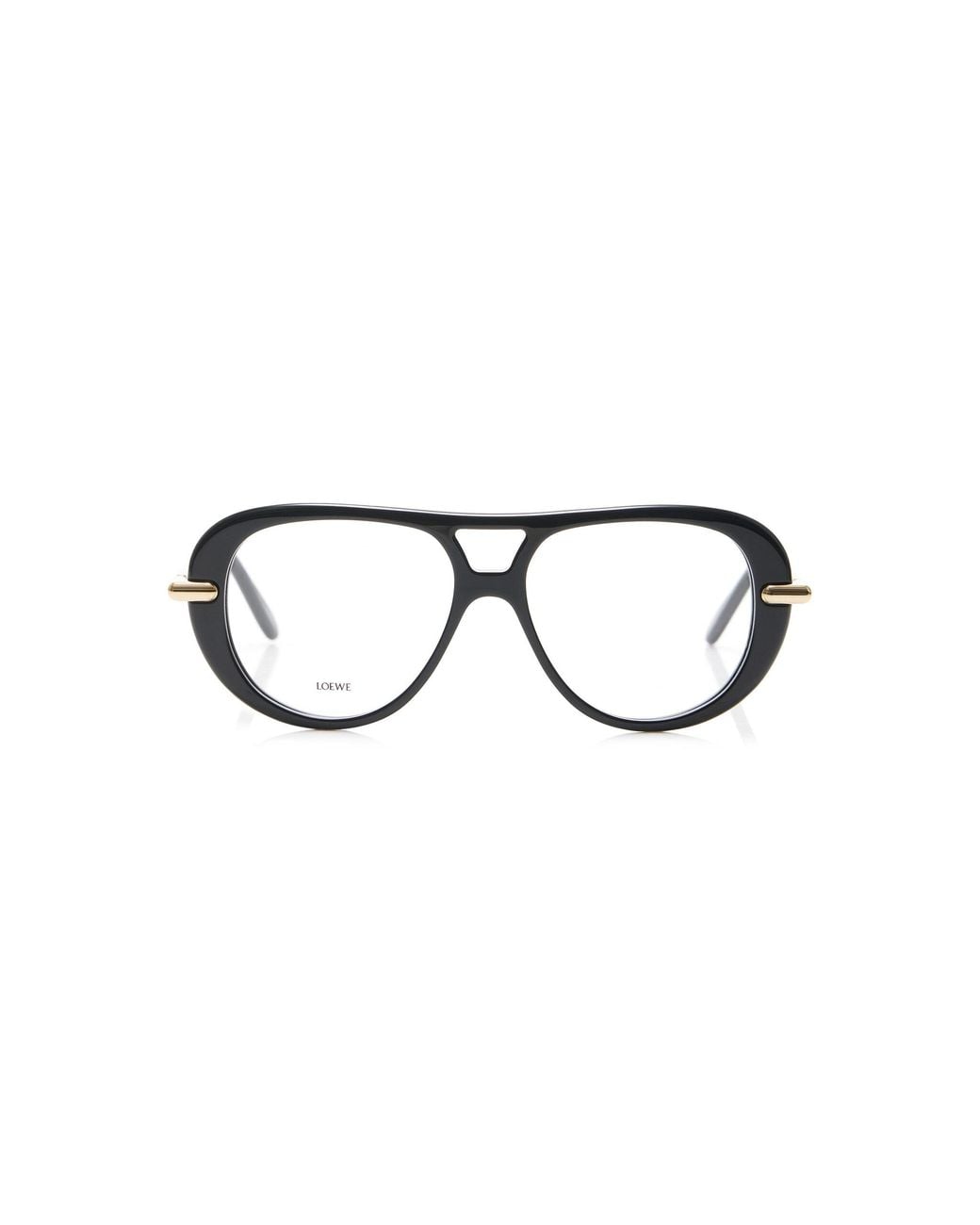 Loewe Black Pilot Slim Acetate Glasses