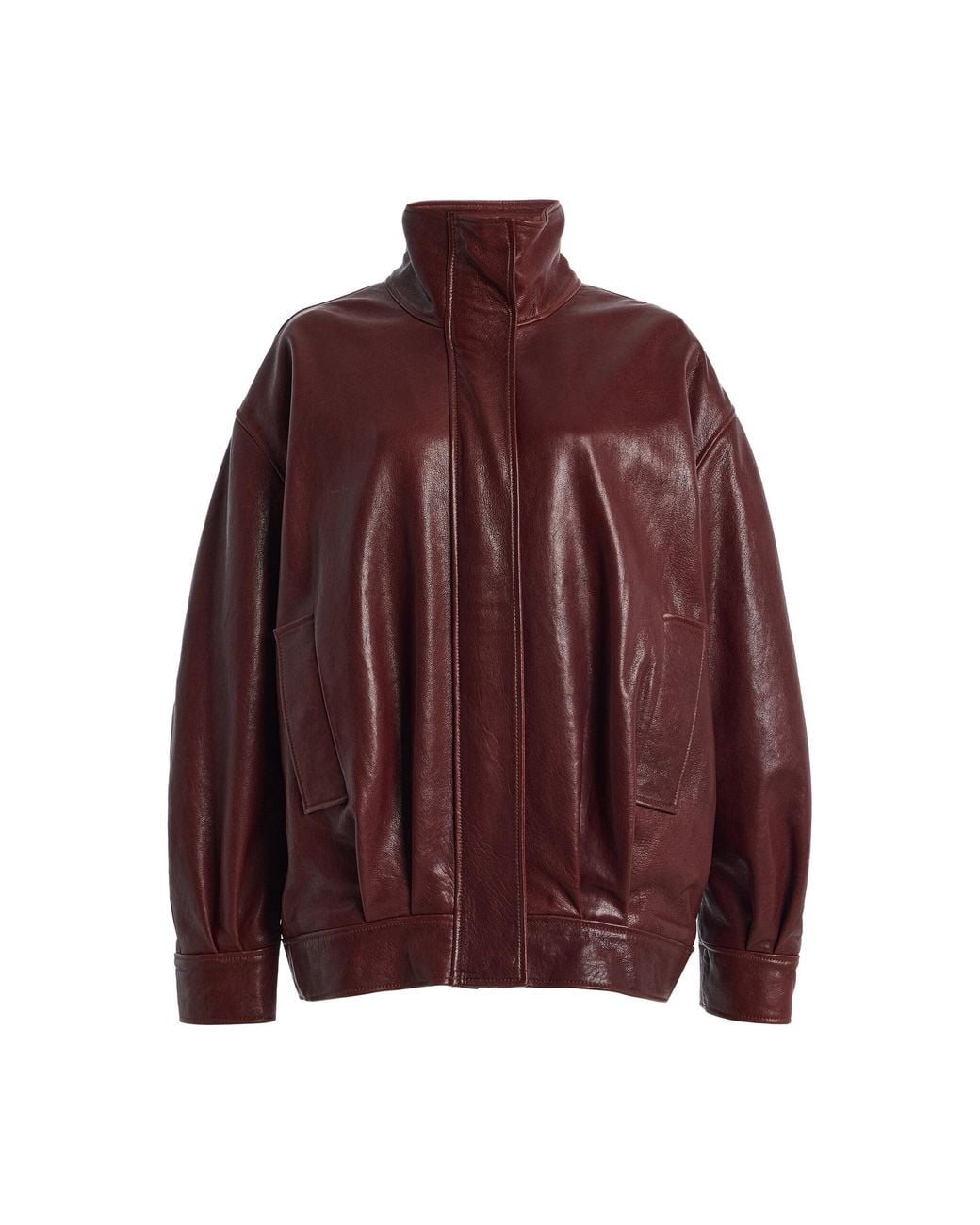 Arma Red Paula Leather Jacket