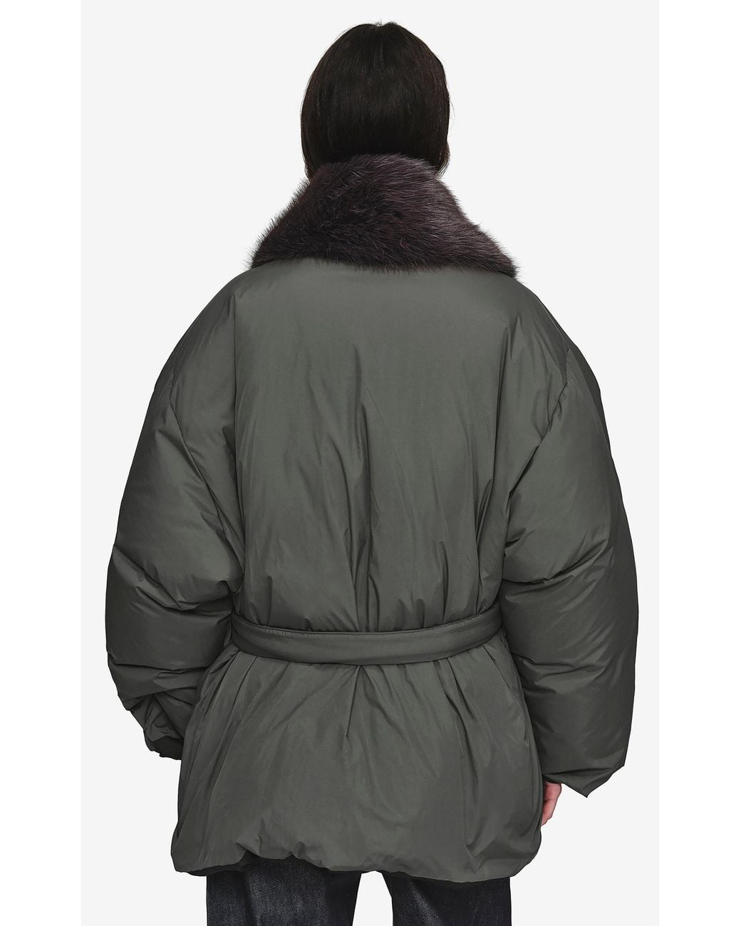 Source Unknown Black Egizio Puffer Down Jacket
