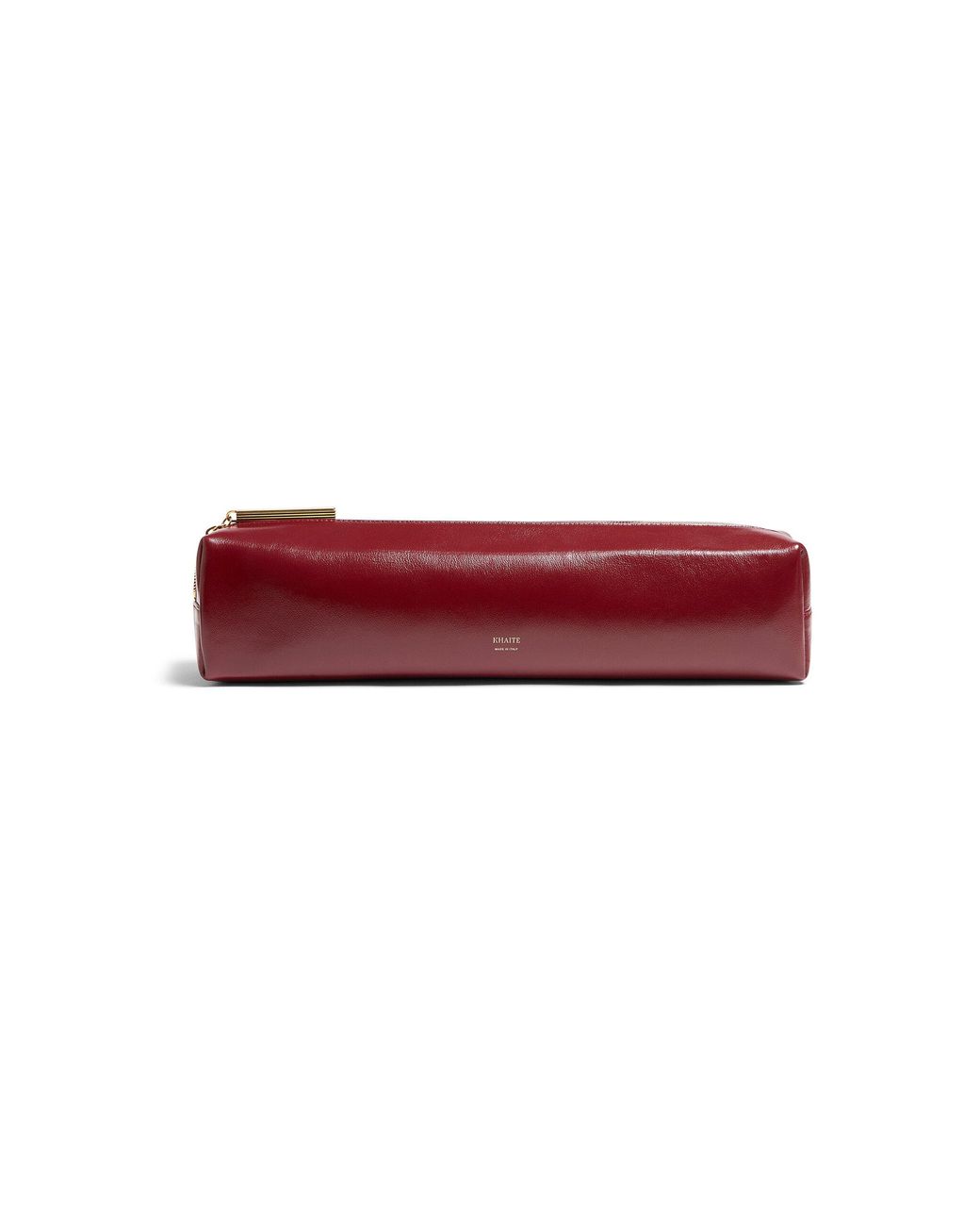 Khaite Red Kye Leather Pencil Case