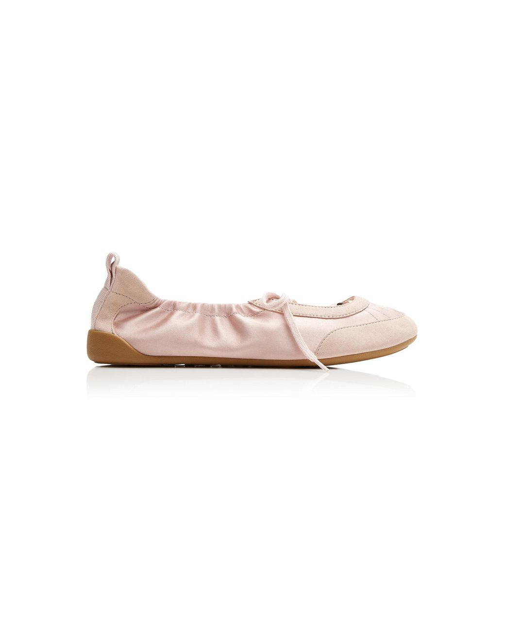 Chloé Pink Kick Leather & Suede Sneakers