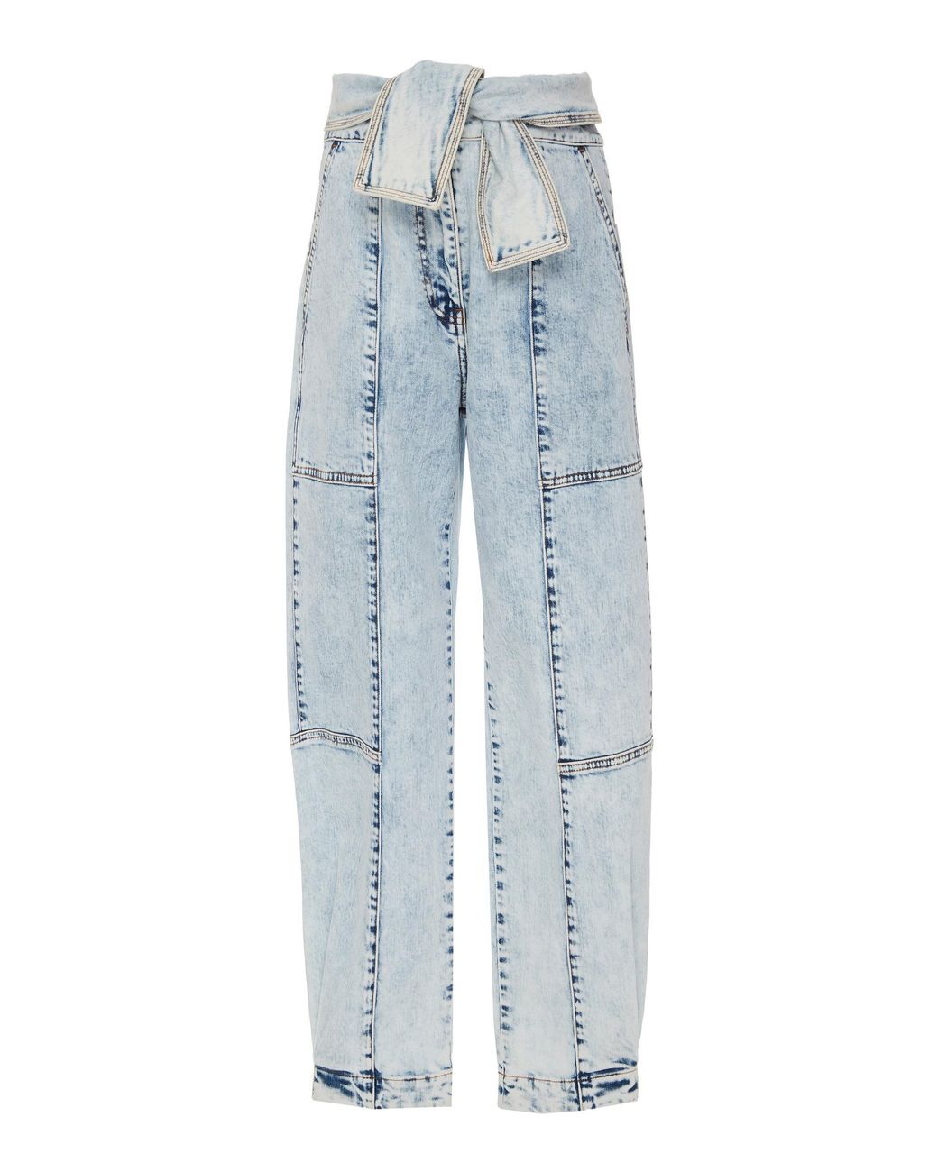 Cotton Storm Acid Wash High-rise Jeans 