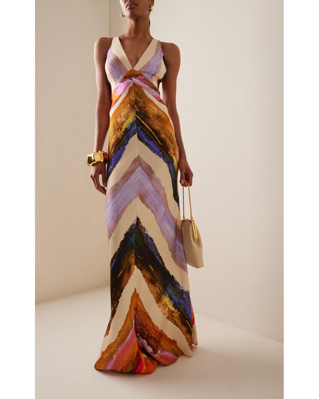 Silvia Tcherassi Daniela Halter Maxi Dress | Lyst Silvia Tcherassi Daniela Halter Maxi Dress | Lyst