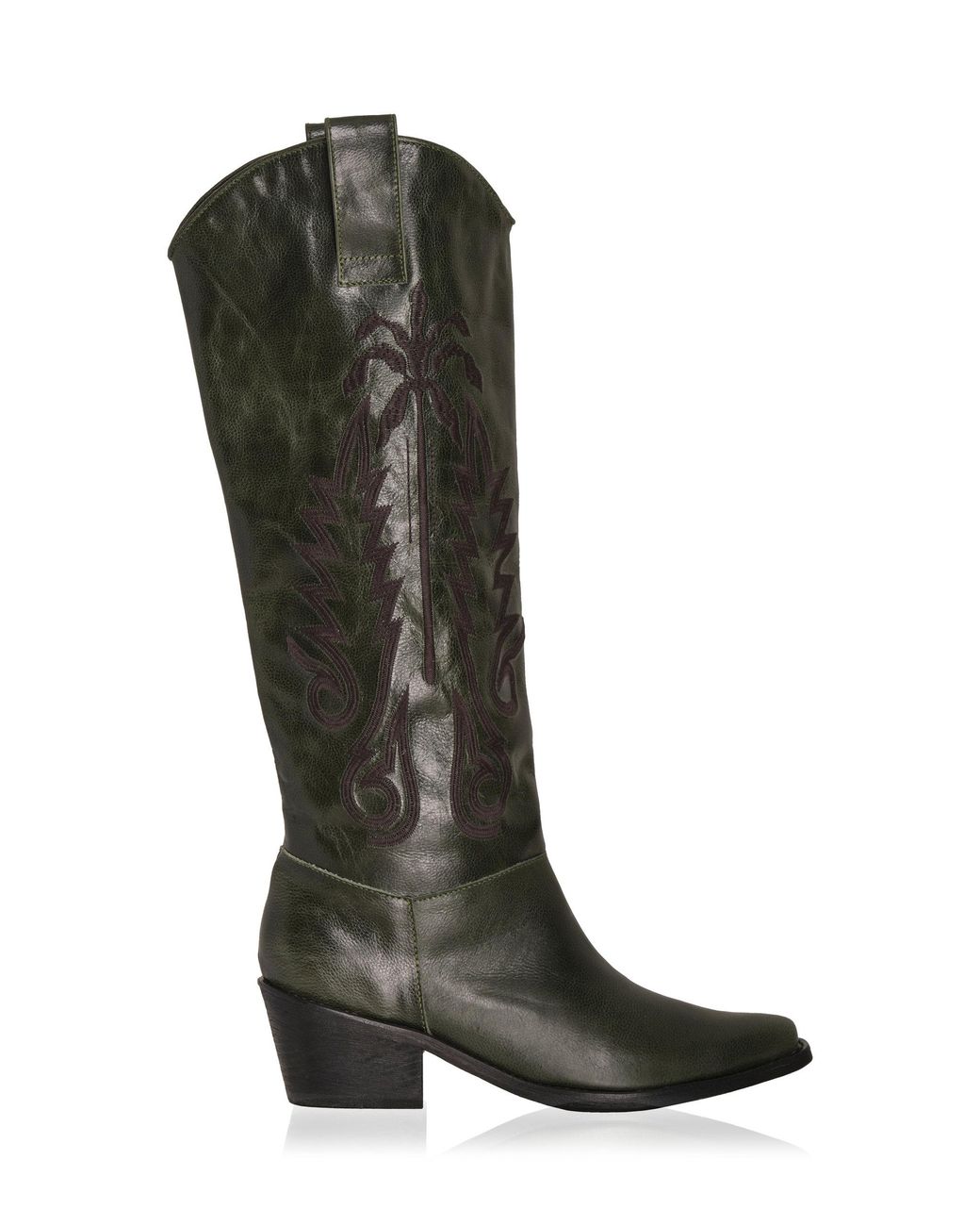 Johanna Ortiz Paradise Garden Leather Boots in Black Lyst