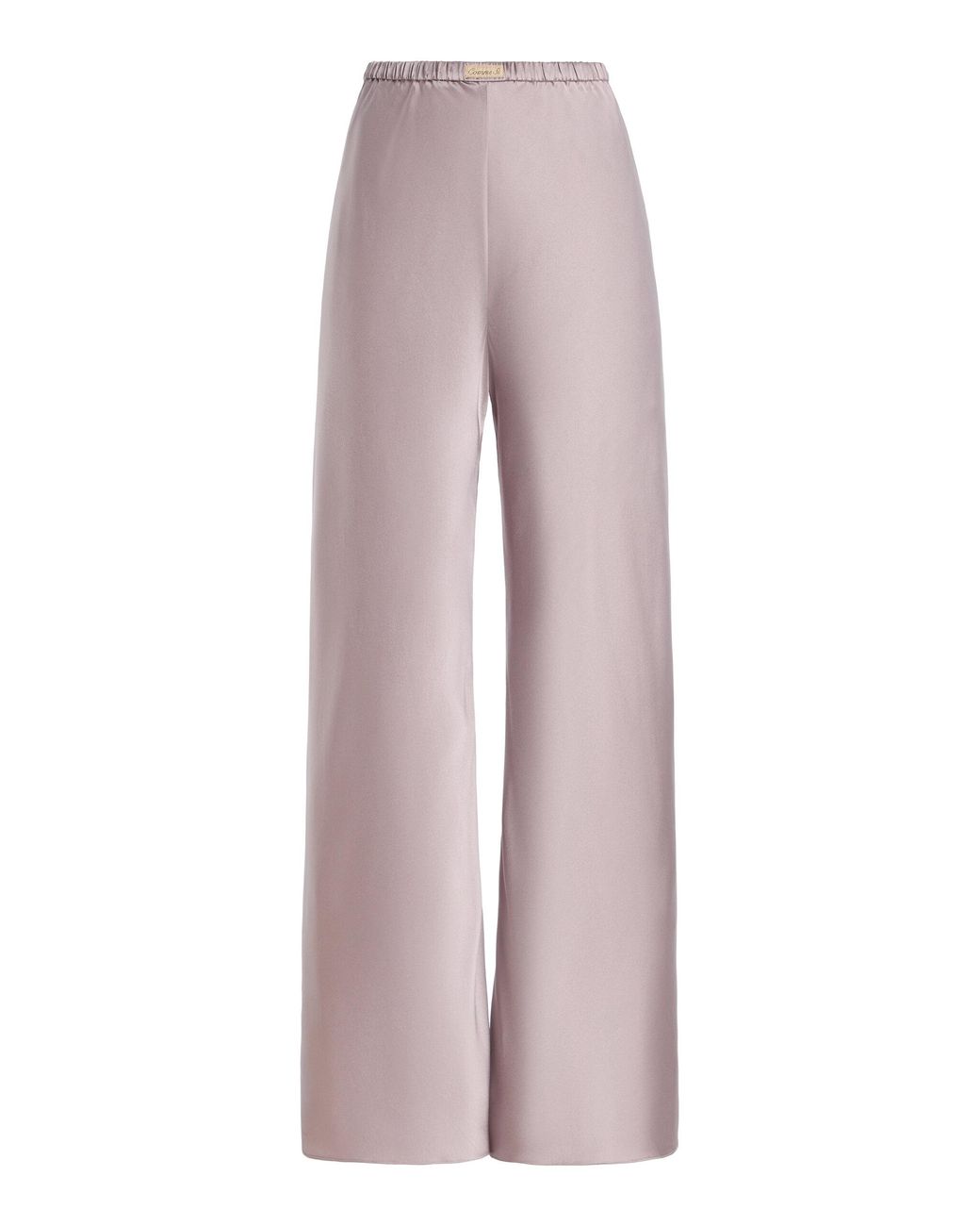 Comme Si Purple The Silk Bias Pants
