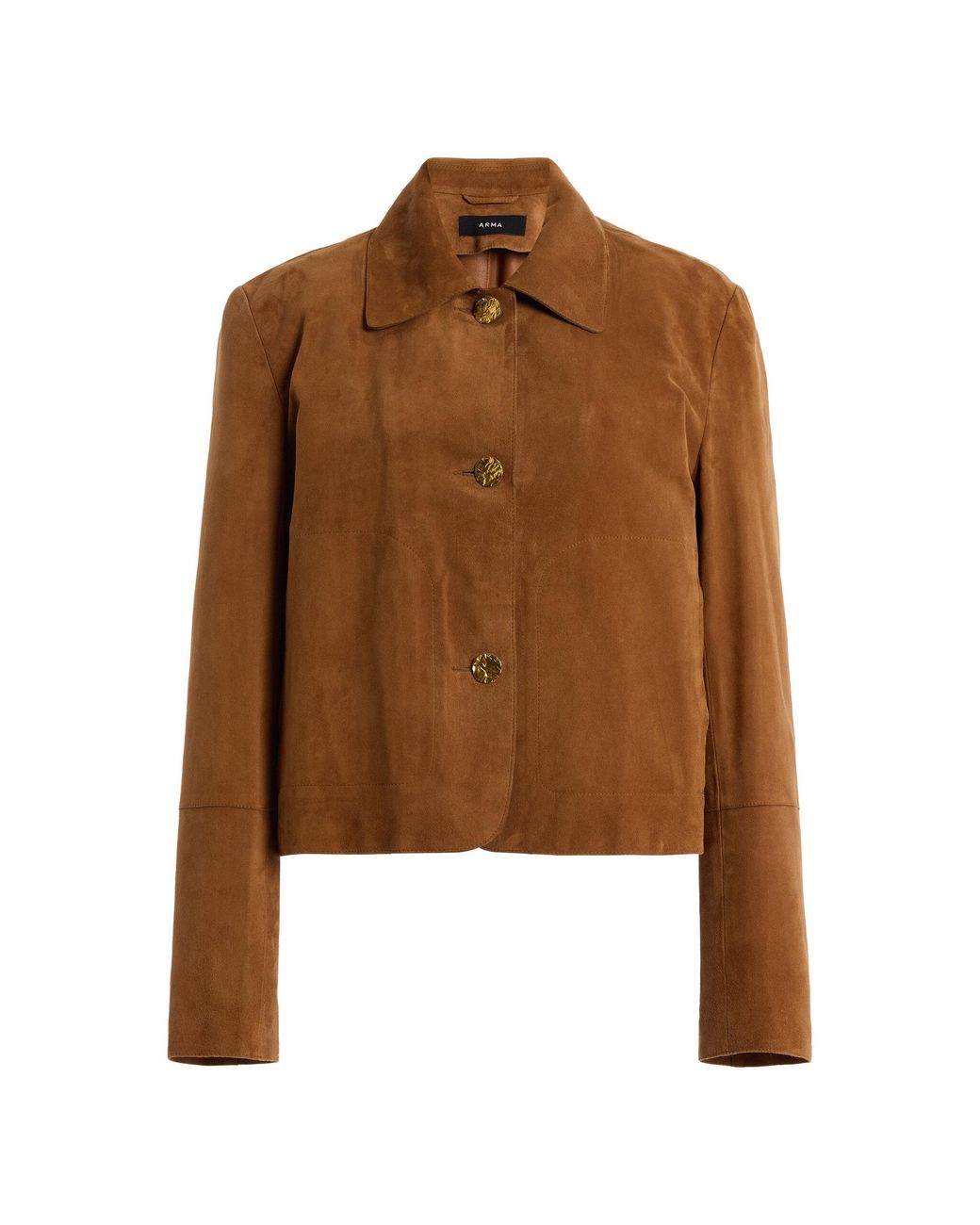 Arma Brown Emilla Goat Suede Jacket