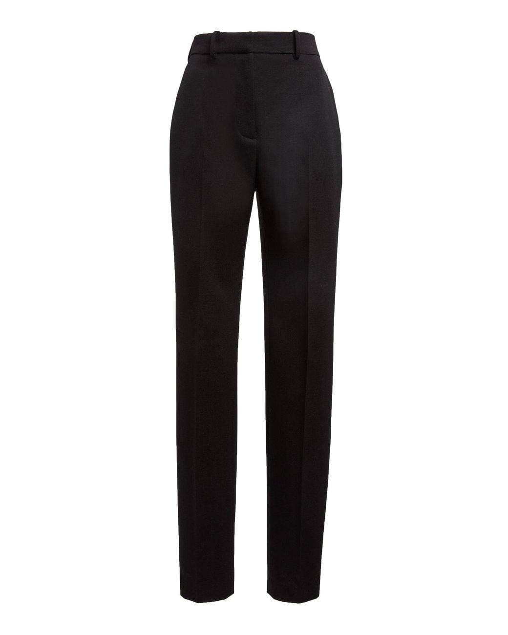 Givenchy Black Wool Skinny-Leg Cigarette Pants