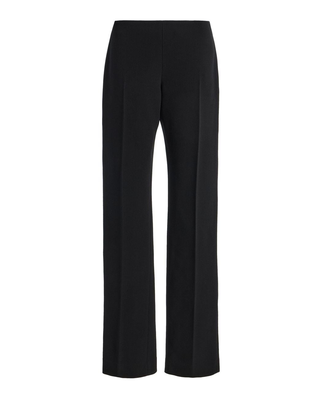 The Row Black Itolo Wool-Blend Pants