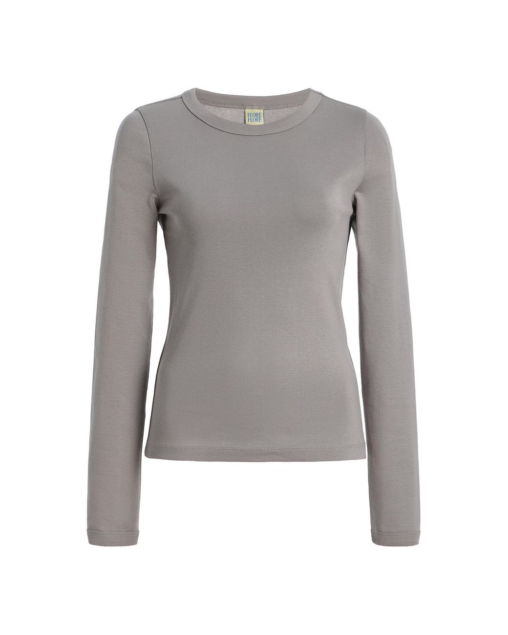 Flore Flore Gray Max Cotton T-Shirt