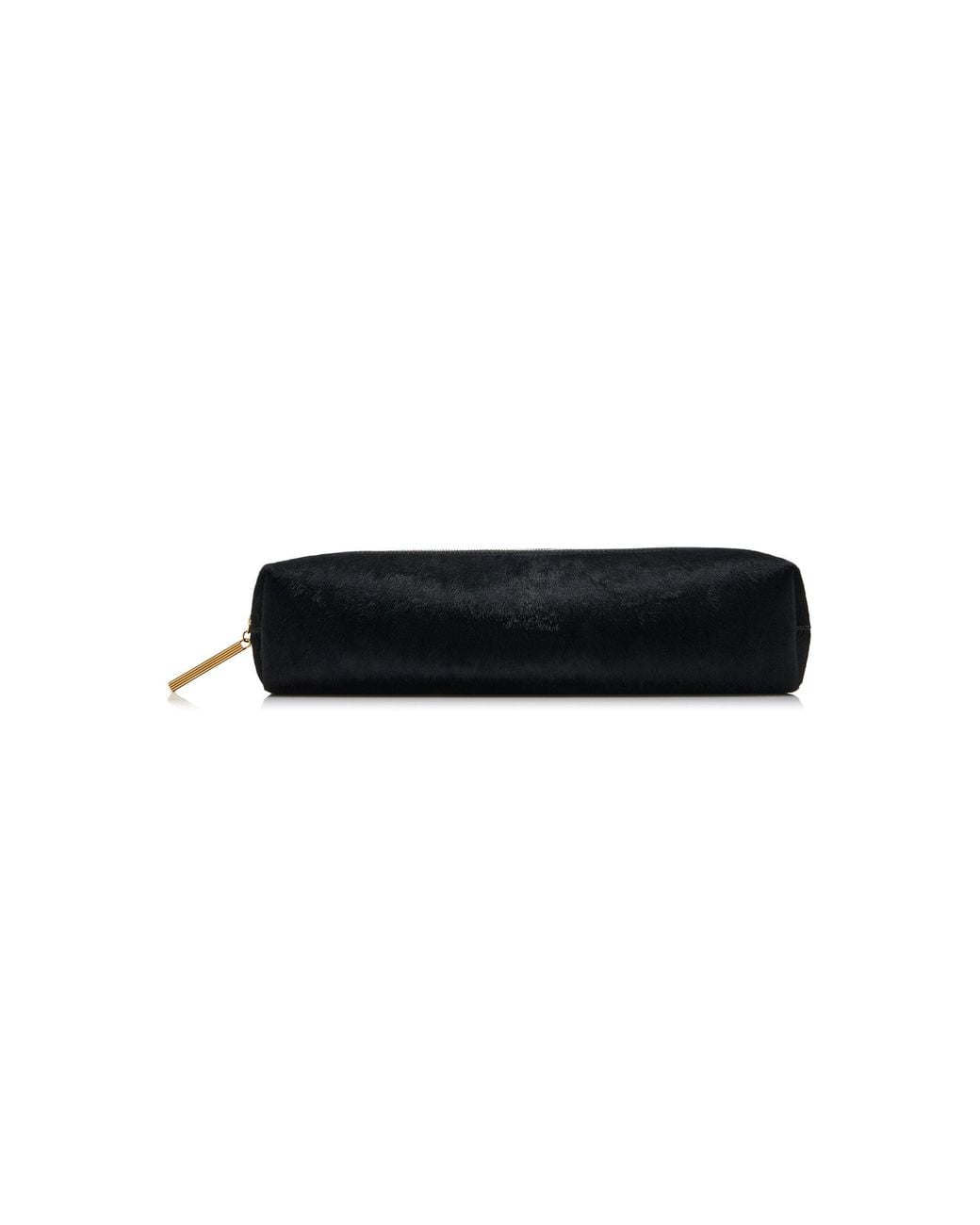 Khaite Black Kye Calf Hair Pencil Case