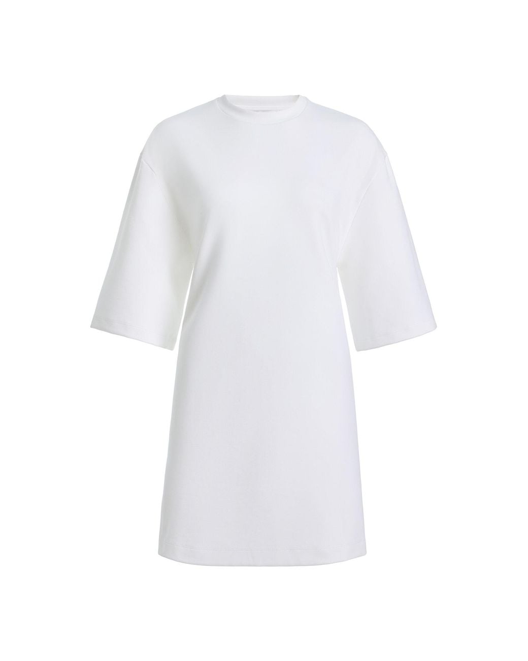 Wardrobe NYC White Backless Tee Dress